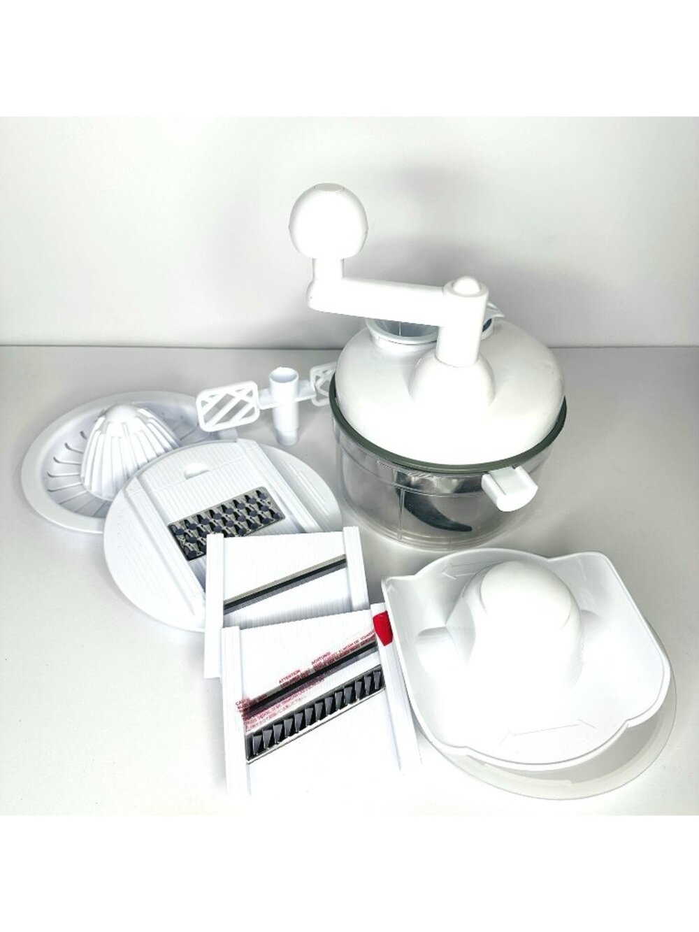 7 Tools In One Kitchen Gadget Chop Shred Slice Juice Whip Julienne Separate